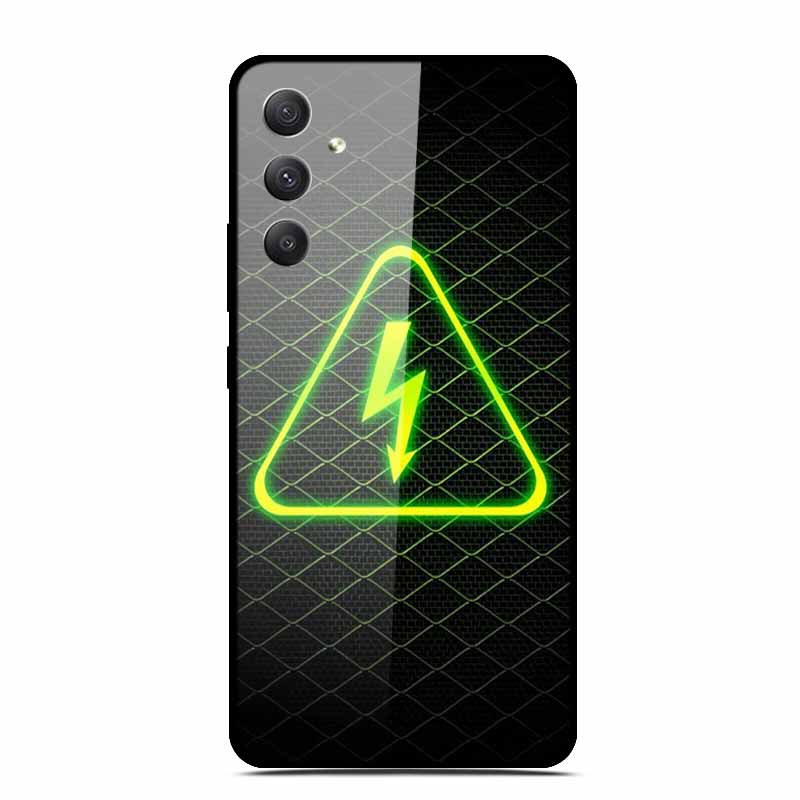 Tempered Glass Cases For Samsung M35 5G Case GalaxyM35 Painted Hard Back Fundas for Samsung Galaxy M35 5G Back Cover Protection