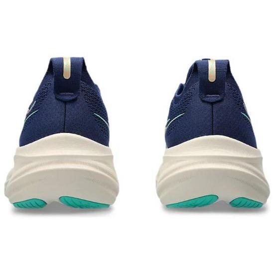 Asics Gel Nimbus 26 Blue Expanse Aurora Green Women Sneakers 1012B601-400