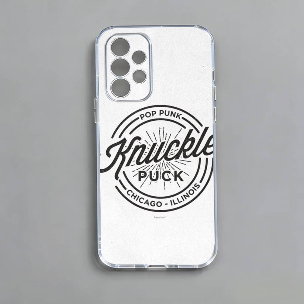 Knuckle Puck   Phone Case For Samsung S25,S24,S21,S22,S23,S30,Ultra,S20,Plus,Fe,Note,10,9,5G Transparent Cover Samsung S22plus5G