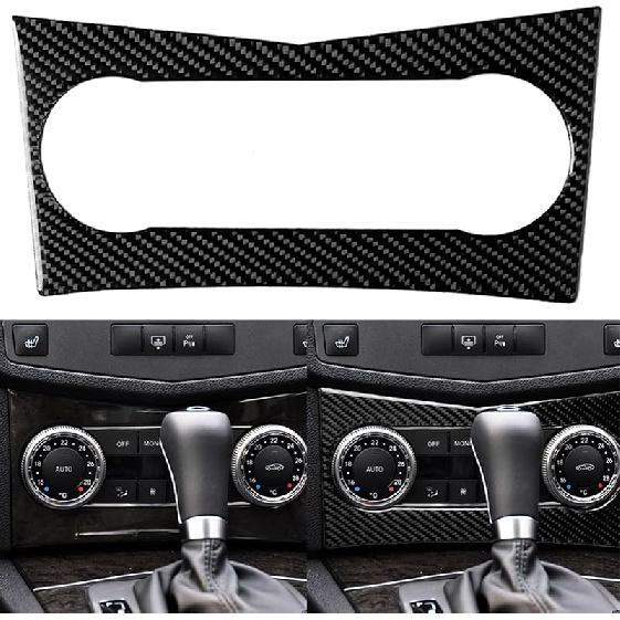 NVCNX Carbon Fiber Compatible with Mercedes-Benz C-Class W204 C250 C300 C350 C63 AMG 2008 2009 2010 2011 2012 2013 2014 Sedan Accessories Door Panel