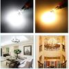 Lxcom Lighting G4 LED Bulb 12V Bi-Pin Base 1.5W LED COB Light Bulbs (10 Pack) 10W Halogen Replacement Warm White 3000K T3 G4 Base No Flicker for