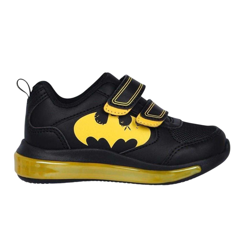 Batman Scarpe da ginnastica per ragazzi con luci e velcro