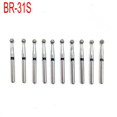 10 unid/caja Dental FG fresas de diamante fresas dentales para blanqueamiento Dental fresas de diámetro súper gruesas 1,6mm BR-31S