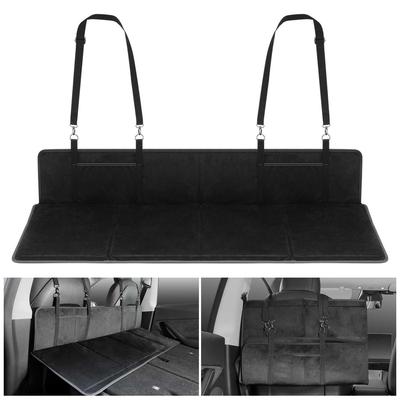 GIMUYA Araba Uyku Boşluğu Arka Koltuk Dış Mekan Kamp Araba Yatağı Kiti Saklama Alanlı Kompakt Kolay Araba Kei ile Uyumlu Flanel PP Set Mat, Dolgu, Mat,