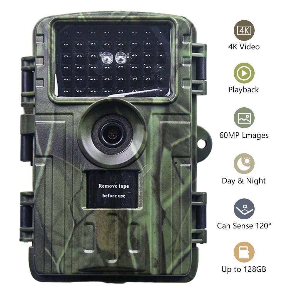 4K 60MP Su Geçirmez IP66 Dış Mekan WiFi Kızılötesi Hareket Algılama Sensörlü Güvenlik Kamerası