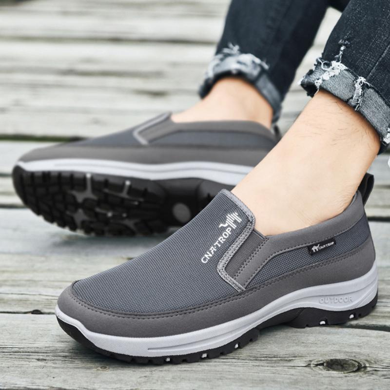 Men's Shoe Non-slip Slip-on Sneakers Size 49 Mesh Casual Sneaker Soft Sole Walking Shoes Men's Loafers Zapatos Para Hombre Tenis