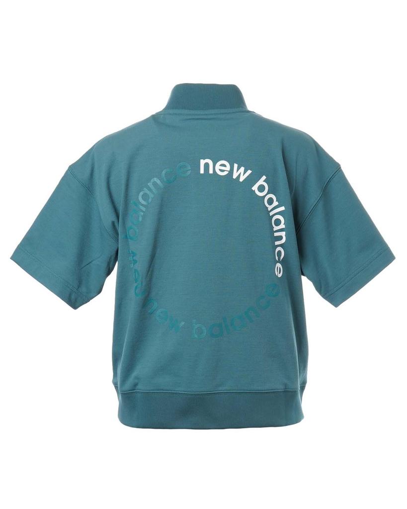 New Balance Short Sleeve Mock Neck Sweatshirt Fits All Golf Size 1 Women's (Stretchable, Teams) / 012-5164501 182_Khaki [M]