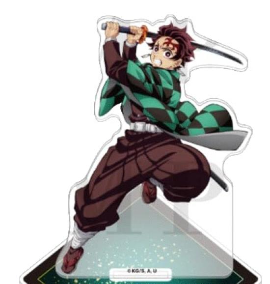 Tanjiro Acrylic Stand Infinity Castle Arc Chapter Return Theater Limited Official Goods - 1 Akaza's -