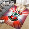 Southampton FC2 Flannel Pattern Square Carpet,Area Rug,Carpet Rug for Living Room Bedroom Sofa Playroom Decor,Non-slip Floor Mat