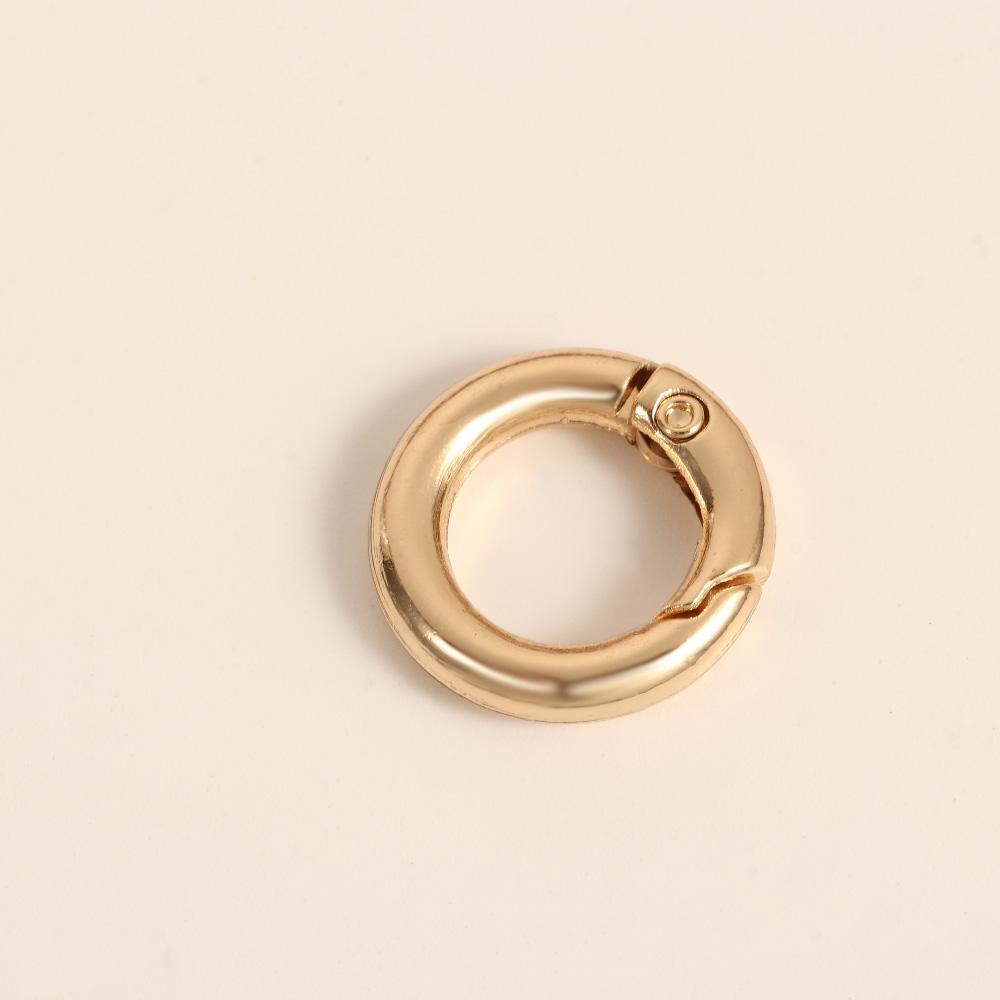 DIY Accessories Handbags Round Ring Buckle Openable Snap Clasp O-Ring Buckle Snap Hooks Spring Gate