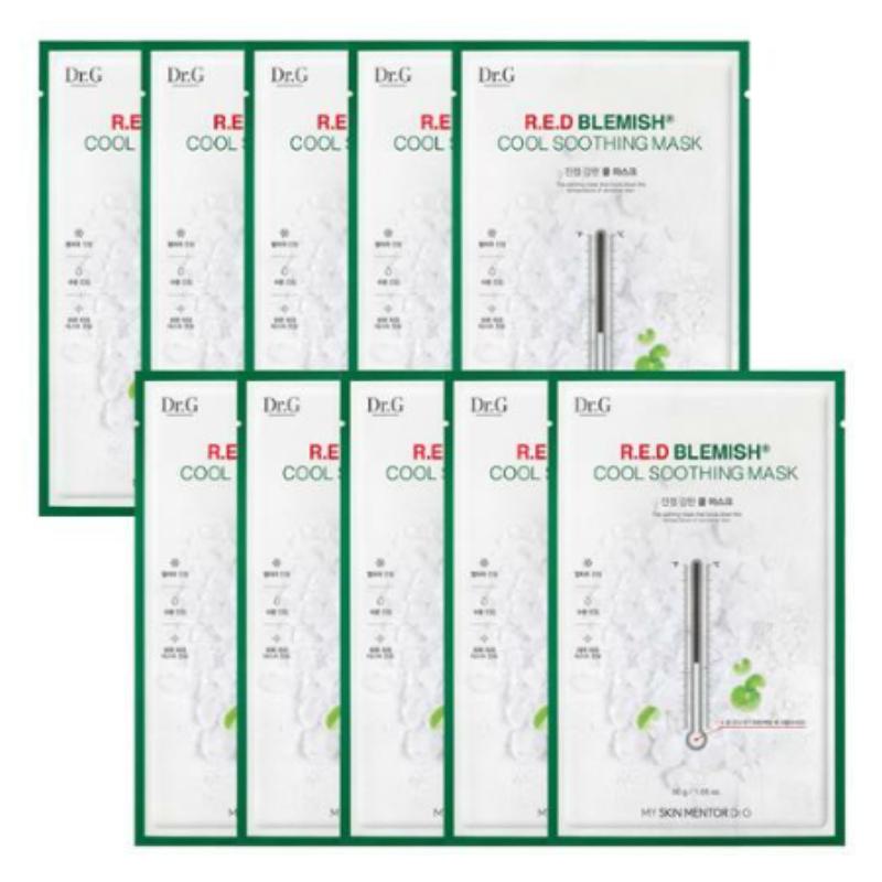

Dr.G Red Blemish Cool Soothing Mask 10pcs