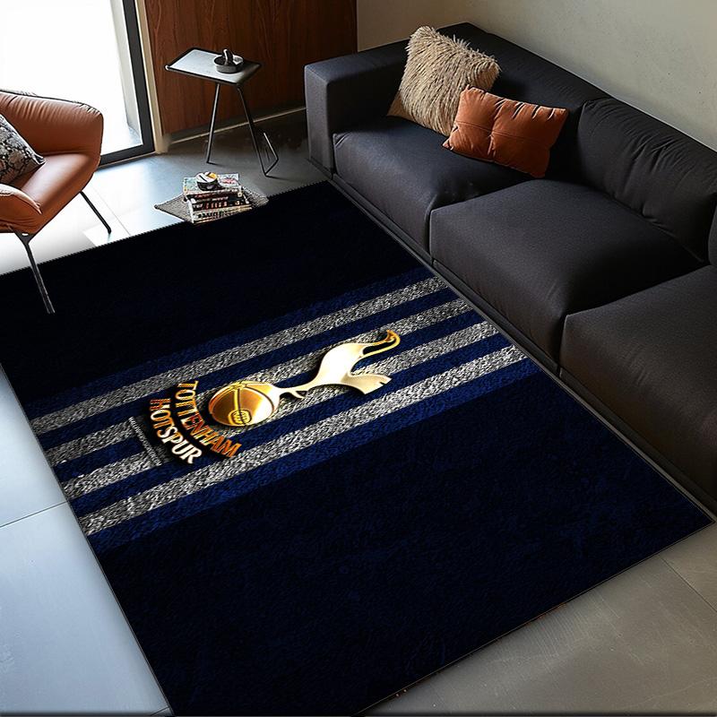 1PC Rug FC Tottenham Crest Carpet, Chair Rug,Area Rug for Office Bedroom Living Rooms Bedroom, Doormat Decor Christmas Fan Gifts