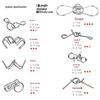 30-Piece Educational Puzzle Set: Unlocking Buckles, Interlocking Rings, Kongming & Luban Locks for Ages 8-12