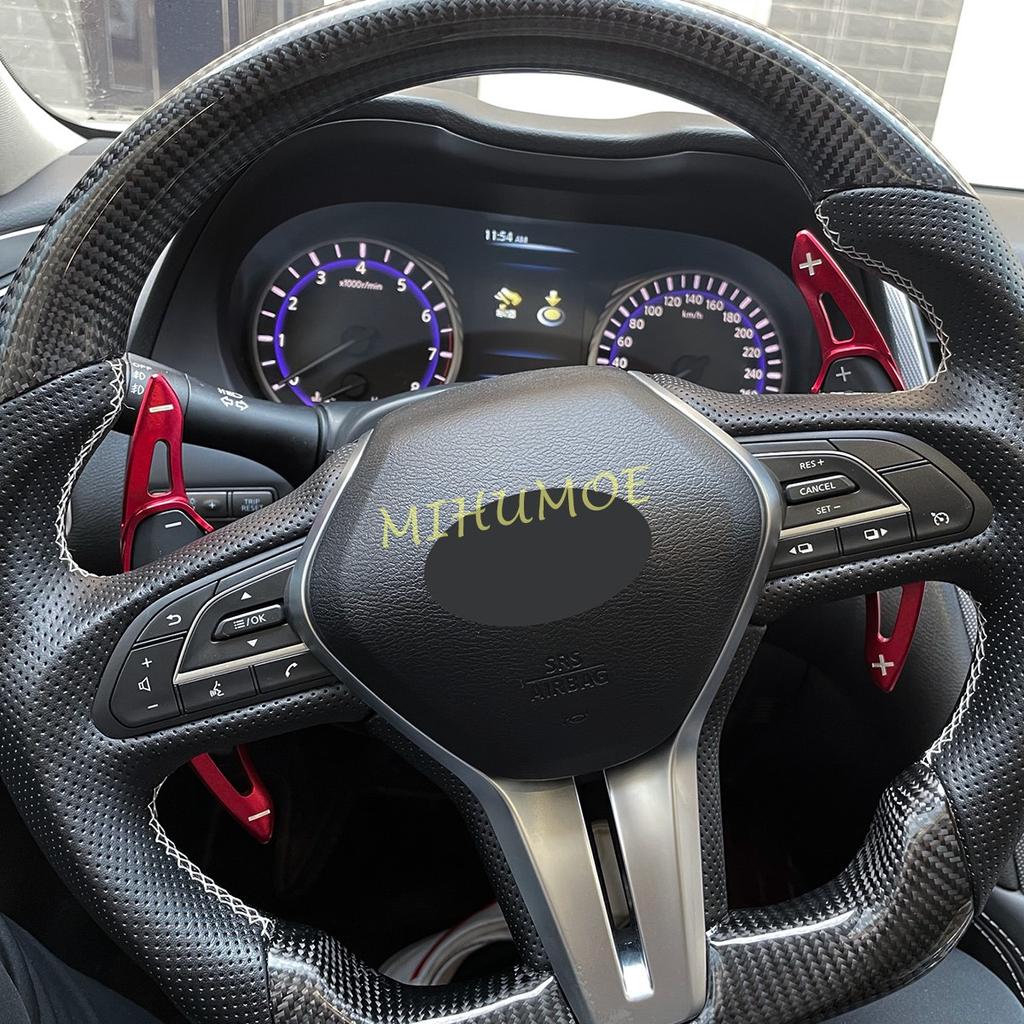 Przedłużenie dźwigni zmiany biegów w kierownicy dla Nissan Rogue x-trail T33 Altima Pathfinder Qashqai Infiniti QX50 QX55 QX60 Q50