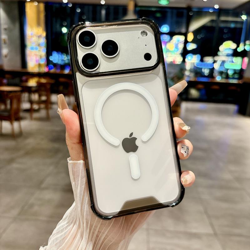 

Transparent Magnetic Anti-drop Protective Case for iPhone 13/15/16/17 Promax iPhone 14 Plus
