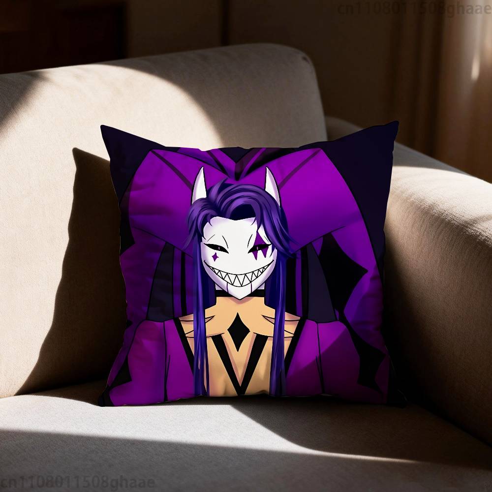 Game The Freak Circus Pillow Case Square DoubleSided Printing Short Plush Sofa Cushion Cover Bedroom Bedside Pillow