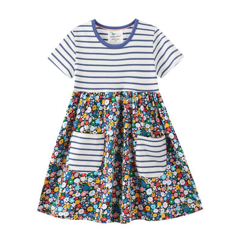 

25 Styles of Long-Sleeved Dresses for Spring/Summer: Available for European and American Girls 7T for height 125cm-130cm