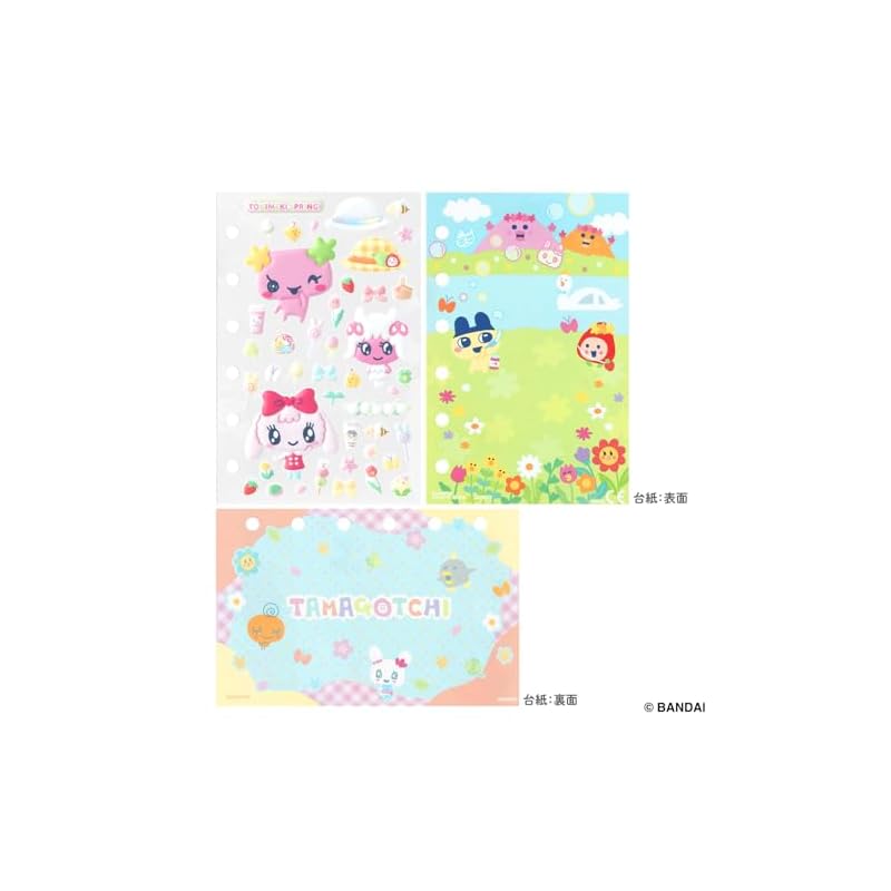 [Bandai] Tamamori Seal Refill - Exciting Spring Set (Ages 6 and Up) Tamagotchi