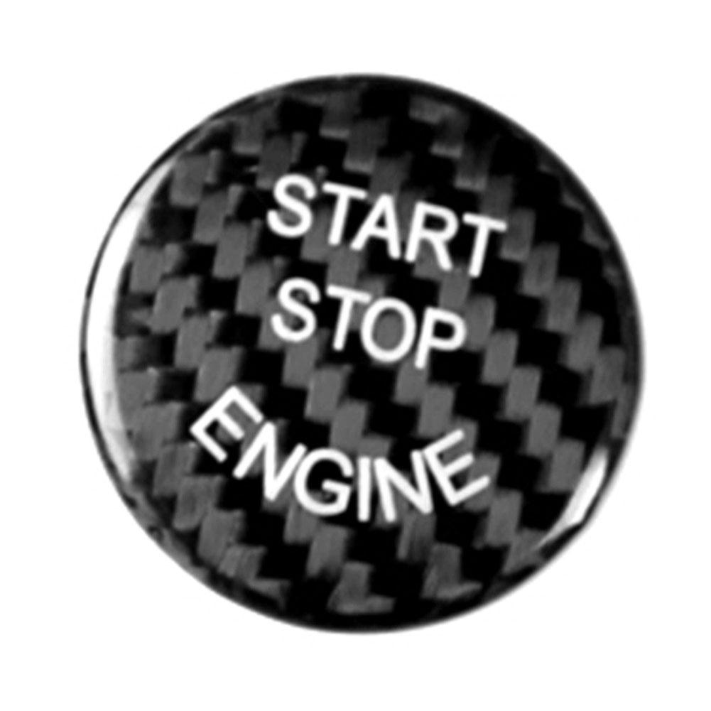 2 pegatinas autoadhesivas para interruptor de encendido y botón de arranque aptas para chasis BMW E E90 E60