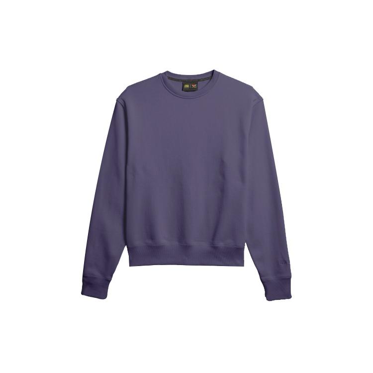 adidas x Pharrell Basics Crew Sweatshirt Purple Unisex GL6291 XXS