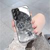 Diamond Four Leaf Clover Suitable for Samsung S23PLUS Mobile Phone Case S24 Girl S22 Skin Friendly A52 Sense A53 Full Package