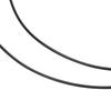 2pcs Black Color Cello Tail Rope Nylon Material Cello Accessory Cello Tailpiece  For 3/4 4/4 Cello