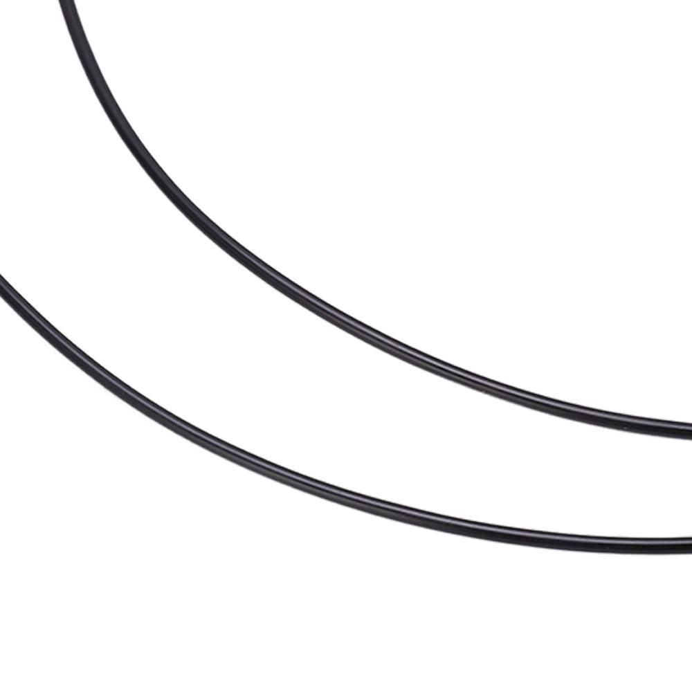 2pcs Black Color Cello Tail Rope Nylon Material Cello Accessory Cello Tailpiece For 3/4 4/4 Cello