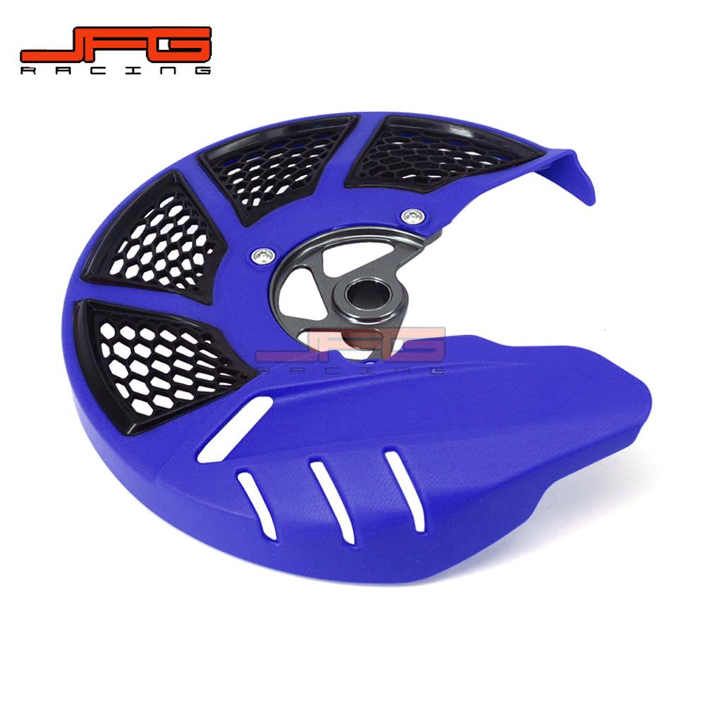 Chránič předního kotouče pro motocykly 125-530TC/FC & 125-501TE/FE pro jízdu v terénu, dvoubarevný design