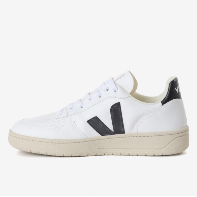 Veja White Leather Sneakers V 10 sVju231Vx07 901