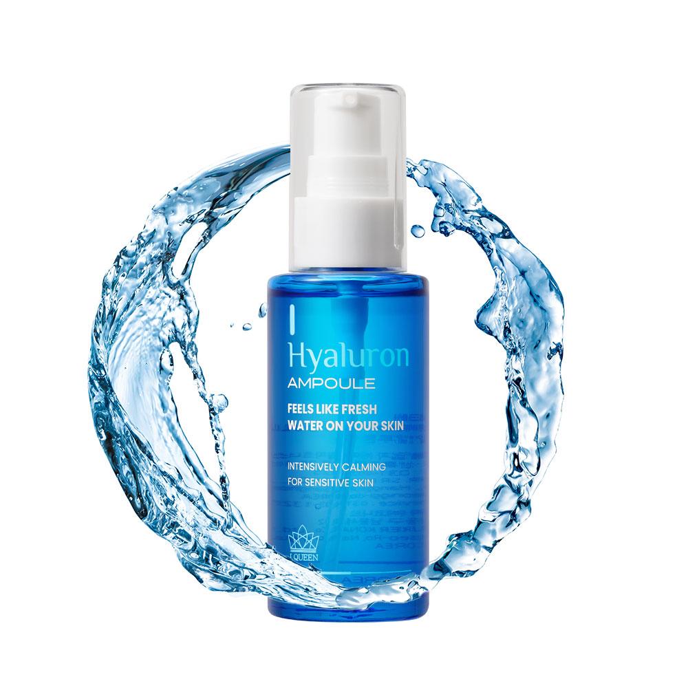 

JQueen Гиалуроновая сыворотка для лица 50 мл Сияние Увлажняющее успокаивающее средство для ухода за порами Корейский уход за кожей