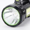 Solar Flashlight Rechargeable Outdoor Waterproof Spotlights LED Work Light Searchlight Light for Camping Emergencies
