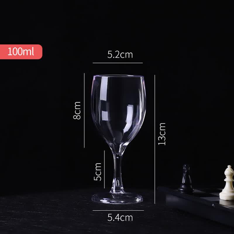 ZISIZ PC Shatterproof Champagne Flute