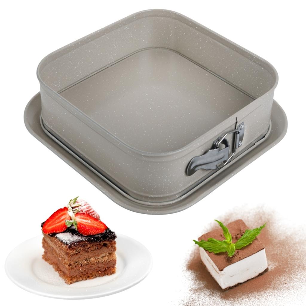SQUARE SPRINGFORM PAN FOR CAKE 27.5x27.5cm KINGHOFF KH-1977