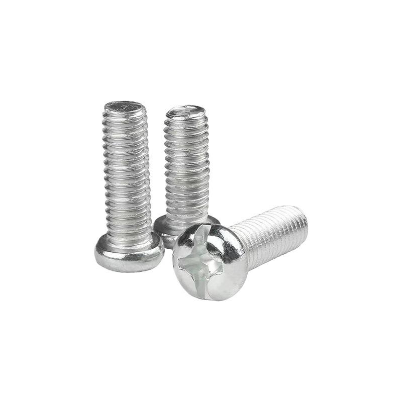 4.8 Grade Galvanized Phillips Round Head Screw (M2-M8)