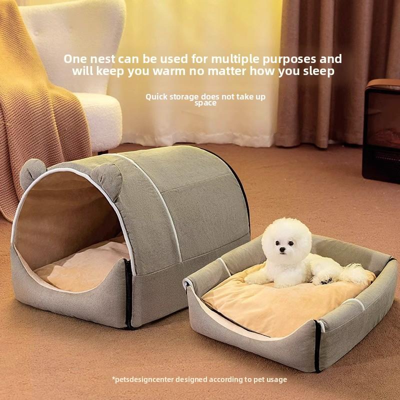 Dog Kennels Are Universal In All Seasons and Can Be Fully Removable for Small and Medium-sized Dog Pet Supplies