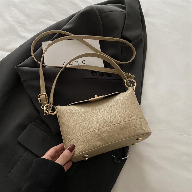 Sense niche design bag women's 2025 new foreign style fashion bucket bag super fire versatile shoulder messenger bag