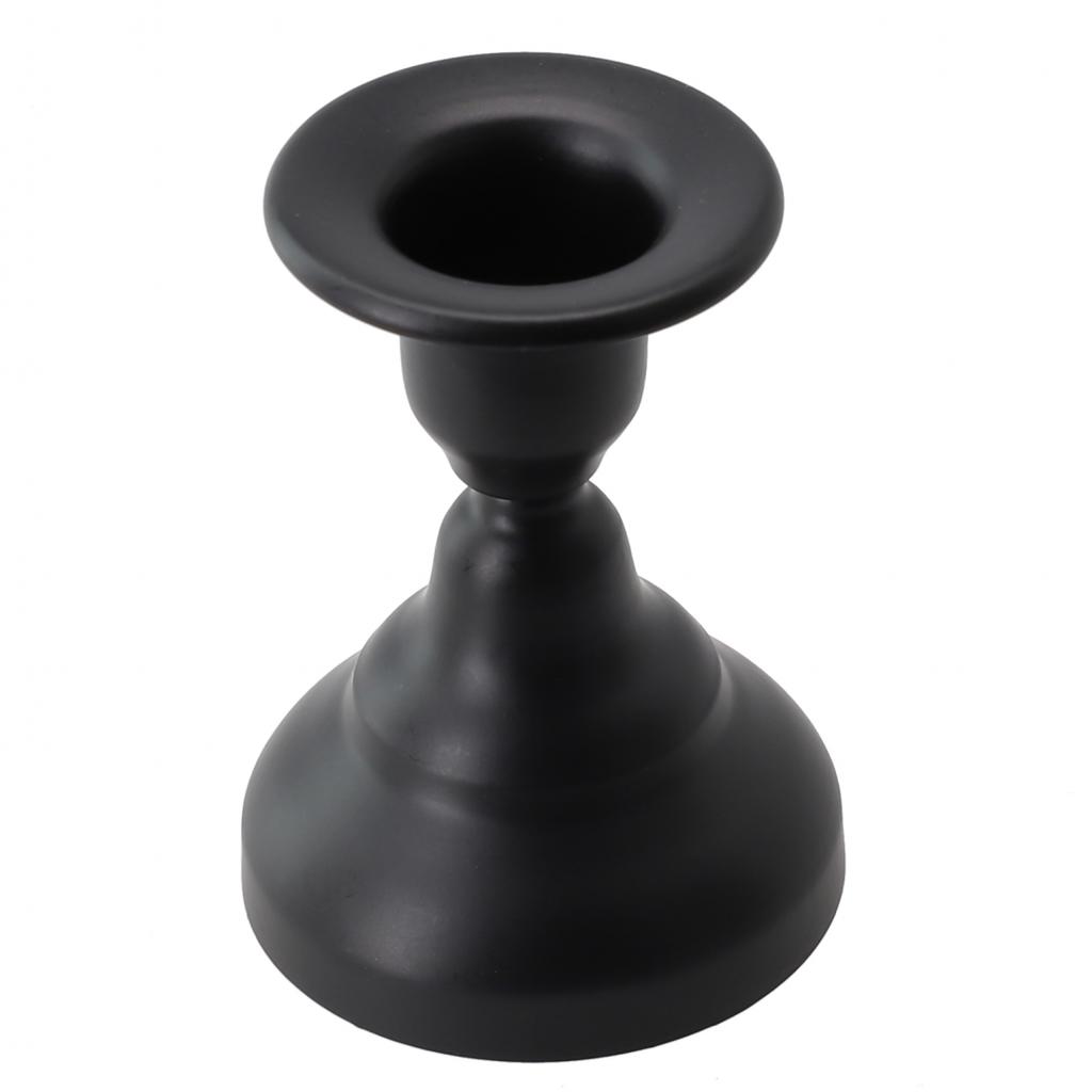 Black Candle Holder Candle Holder Candlesticks Accessories Gold