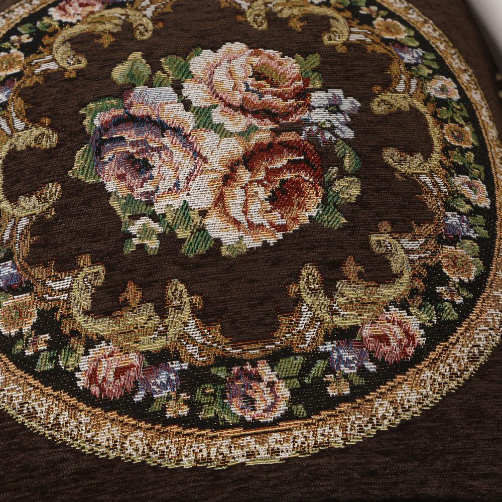 Jacquard Pillowcase Without Core New Chinese Style Office Lumbar Cushion