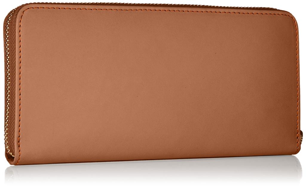 [Mozu] Wallet No. 86092 Women's Orange x Brown, one size