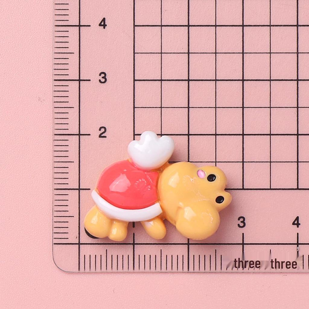 Cartoon Glossy Resin Ornaments: DIY Accessories for Hair Clips, Phone Cases, Water Cups, and Headwear