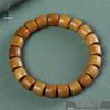 Unisex Handmade Green Sandalwood Bead Bracelet - Ethnic Style, Exquisite Design
