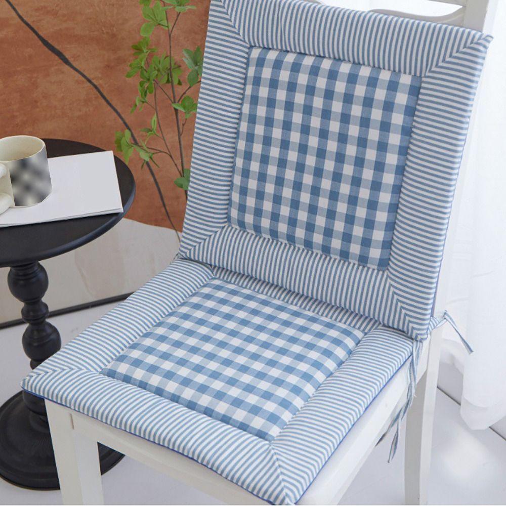 Checkered Chair Cushion Soft Seat Cushion Durable Chair Pad