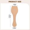 Wooden Clay Paddle 26cm Portable Smoothing Versatile Wood Board Sculpture Tool for