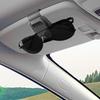 Upgrades Car Sun Visors Clip Easy Install Protective Eyewear Holders Small Car Visors Accessories for Sunglasses & Cards