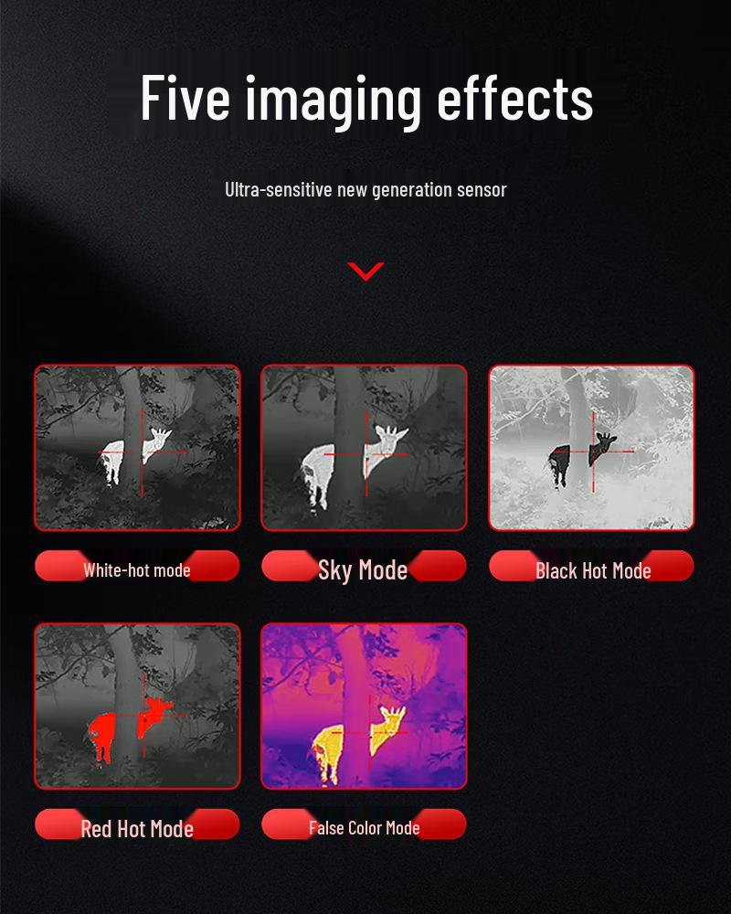 SYTONG GM03 Thermal Imaging Monocular: High-Definition Infrared Night Vision for Outdoor Use