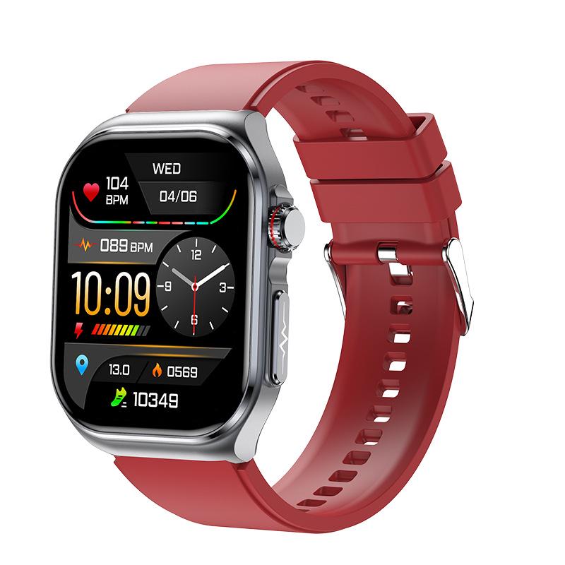 ET585 Health Management Smartwatch with ECG, HD Color Screen, Long Battery Life, and Call Features