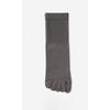 Men's Spring Five-finger Socks, Anti-pilling Boneless Sewn Mid-calf Socks, High-top Toe Split Socks, Cotton Socks
