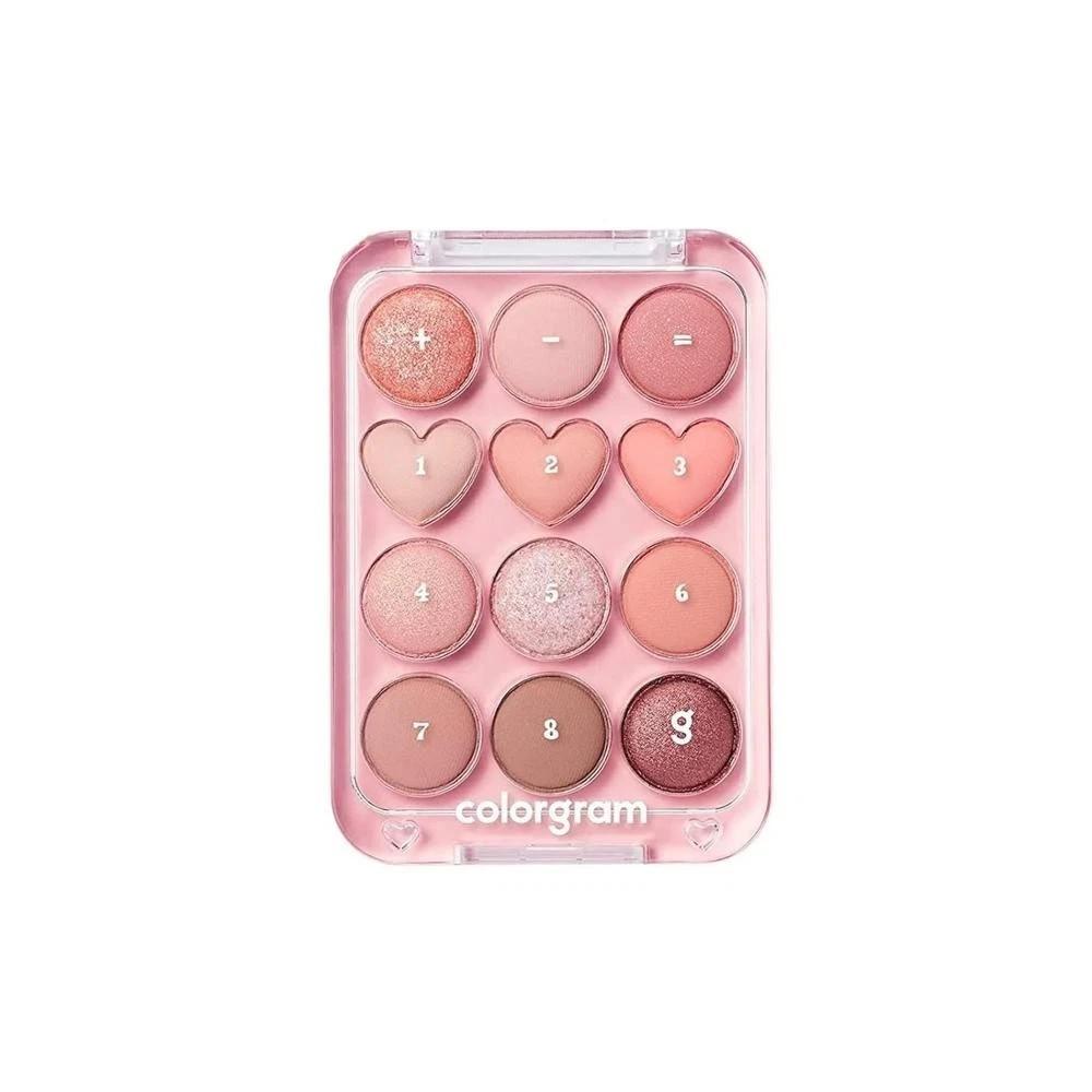 COLORGRAM Pin Point Eyeshadow Palette 9.9g 2 Colors K-Beauty