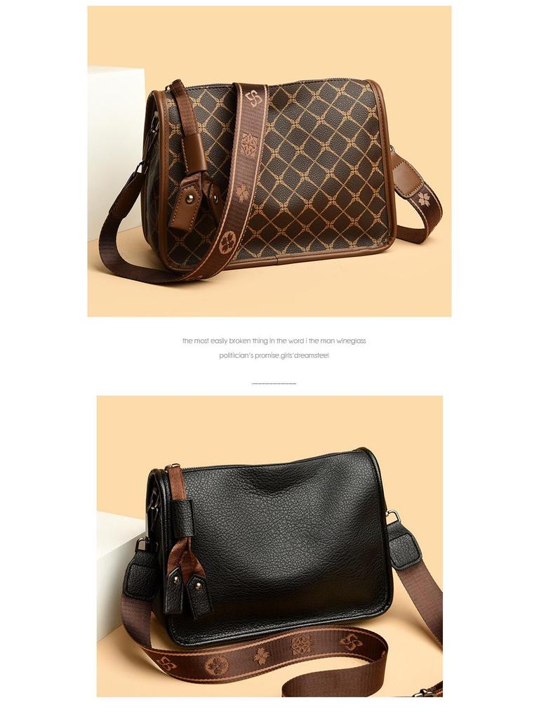 Geantă de umăr crossbody de damă cu capacitate mare 2023 pentru mame de vârstă mijlocie și vârstnice