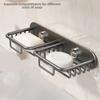 Detachable Soap Storage Rack Rustproof Self-Draining Soap Dish Drainage Soap Holder  Kitchen